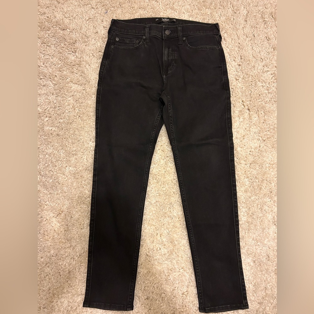 Hollister Black Stretch Skinny Jeans
